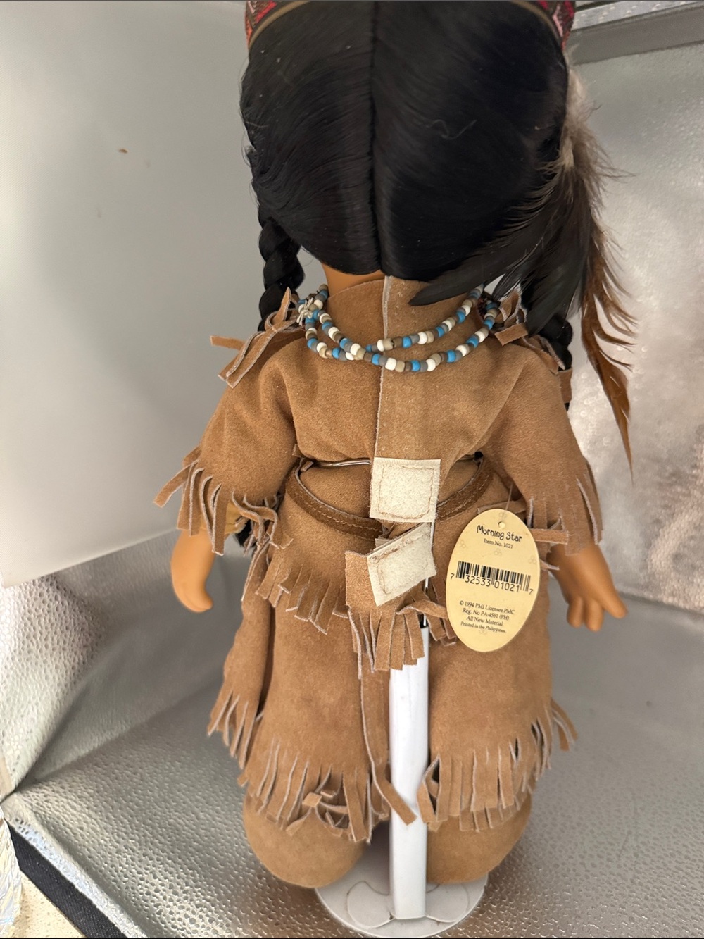 Vintage Precious Moments Native American “Morning Star” Doll - Picture 10 of 10